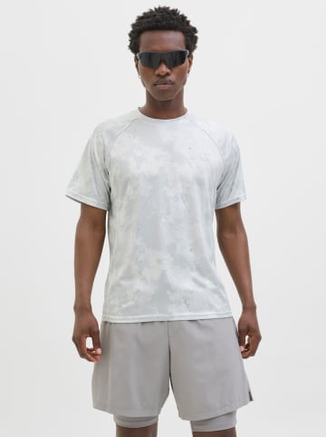 Jack & Jones Trainingsshirt "Cocnz" in Hellgrau