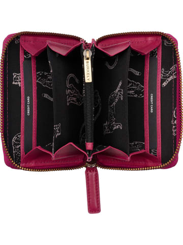 Burkely Leder-Geldbörse in Pink - (B)12 x (H)10 x (T)3 cm