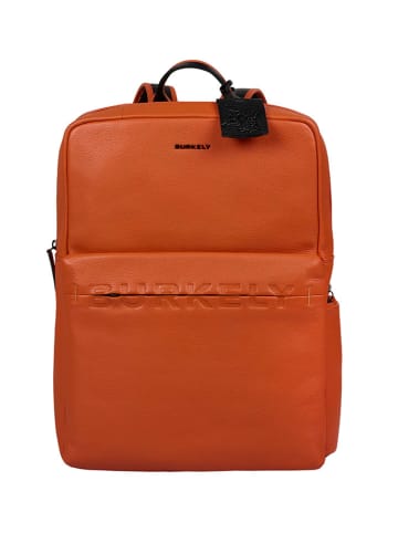 Burkely Leder-Rucksack in Orange - (B)30 x (H)42 x (T)13 cm