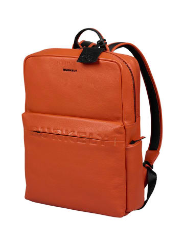 Burkely Leder-Rucksack in Orange - (B)30 x (H)42 x (T)13 cm