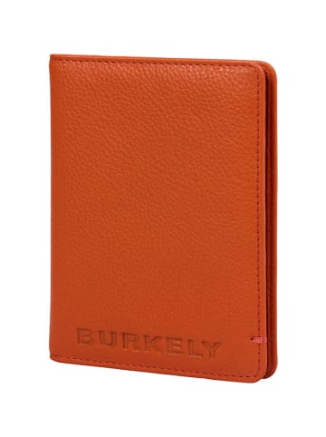 Burkely Leder-Passetui in Orange - (B)11 x (H)15 x (T)1 cm