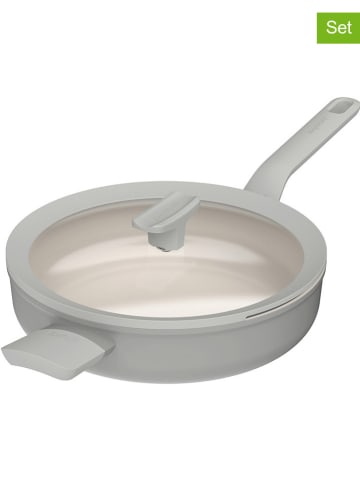 BergHOFF 2-delige set: braadpan met deksel "Balance" lichtgrijs - Ø 26 cm