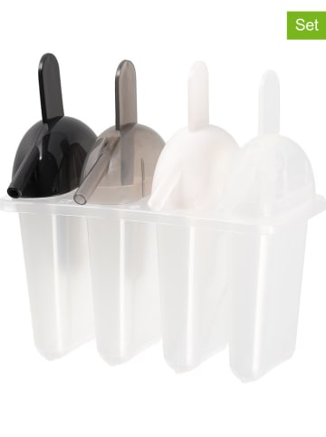Maku 4-delige set: ijsvormpjes meerkleurig - (H)15 cm