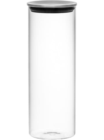 Maku Vorratsglas in Transparent/ Silber - 1,55 l