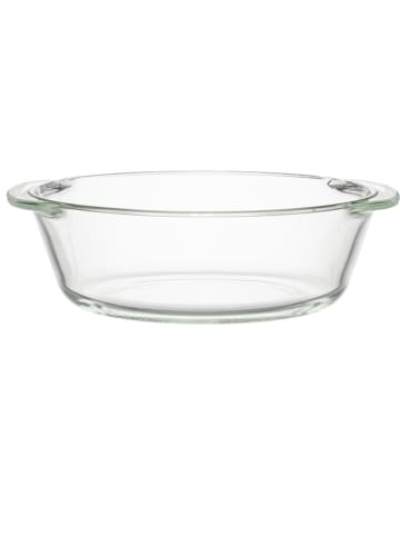 Maku 2-delige set: overnschalen transparant - (B)27 x (H)8 cm