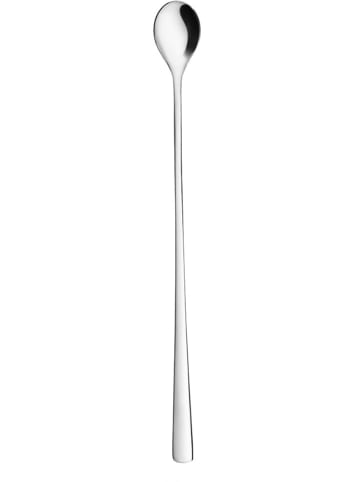 Maku 4-delige set: roestvrijstalen smoothielepels - (L)26 cm
