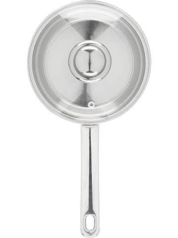 Maku 2tlg. Set: Stieltopf "Basic" in Silber - Ø 16 cm