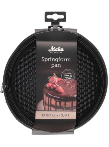 Maku Springvorm zwart - Ø 20 cm