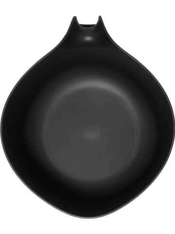 Maku 2-delige set: kom met vergiet zwart - (H)12,8 cm