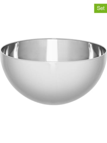 Maku 2er-Set: Edelstahl-Rührschüssel - Ø 19 cm