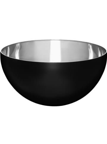 Maku Rührschüssel in Silber/ Schwarz - Ø 24 cm