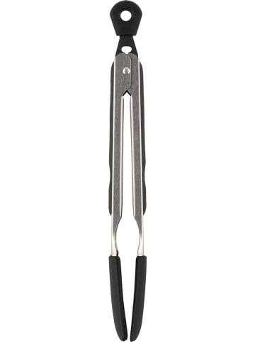 Maku Szczypce w kolorze srebrno-czarnym - dł. 23 cm