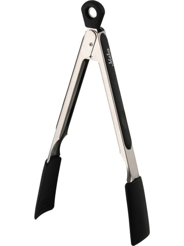 Maku Szczypce w kolorze srebrno-czarnym - dł. 23 cm
