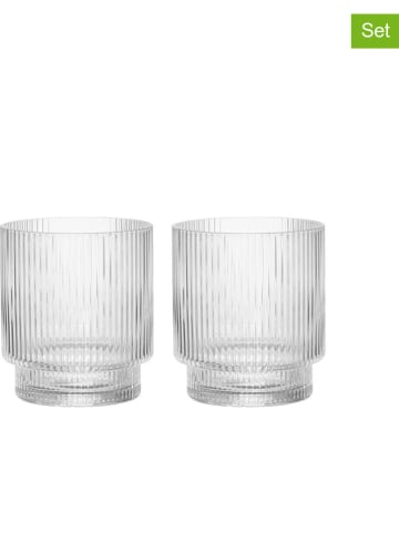Maku 2er-Set: Trinkgläser in Transparent - 310 ml