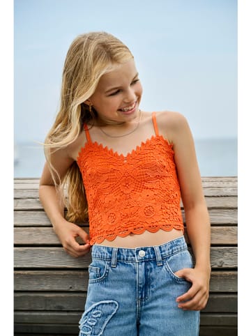 KIDS ONLY Top "Honey" w kolorze pomarańczowym