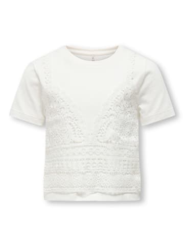 KIDS ONLY Top "Betsy" w kolorze białym