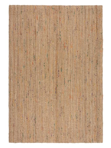 Flair Rugs Jute-Teppich ''Sarita'' in Hellbraun/ Grün/ Orange