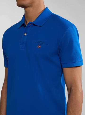 Napapijri Poloshirt in Blau
