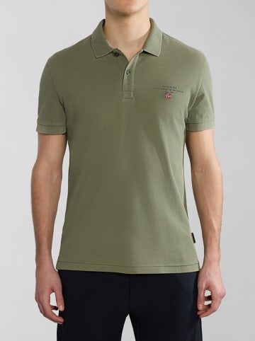 Napapijri Poloshirt in Khaki