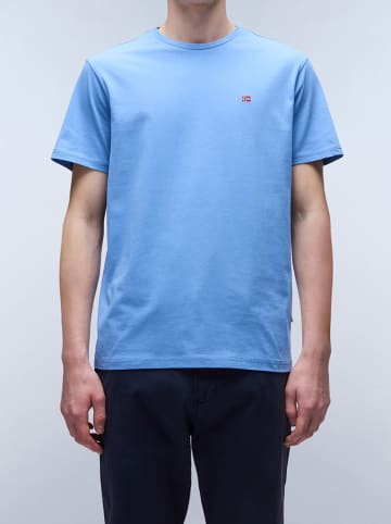 Napapijri Shirt in Hellblau