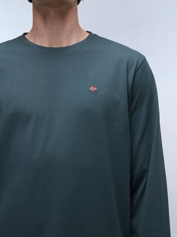Napapijri Longsleeve in Grün