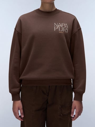 Napapijri Sweatshirt in Braun