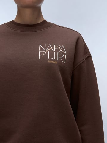 Napapijri Sweatshirt in Braun