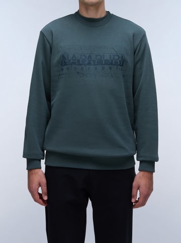 Napapijri Sweatshirt in Grün