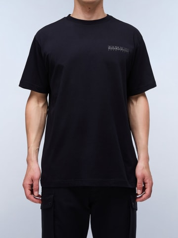 Napapijri Shirt in Schwarz