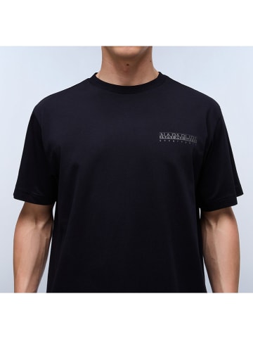 Napapijri Shirt in Schwarz
