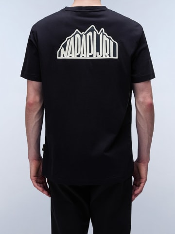 Napapijri Shirt in Schwarz