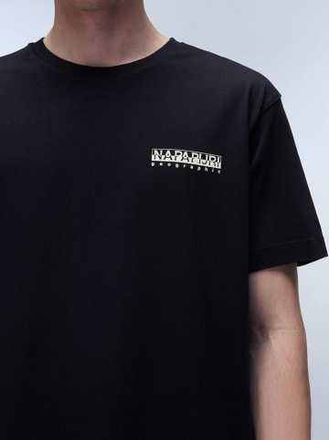 Napapijri Shirt in Schwarz
