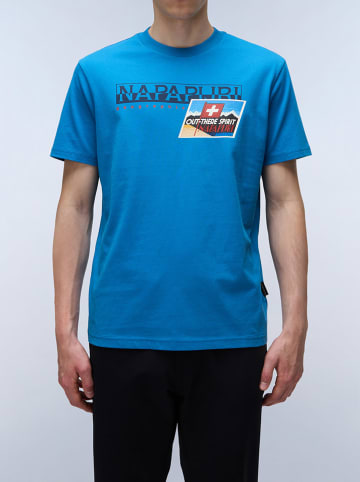 Napapijri Shirt in Blau