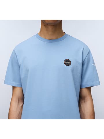 Napapijri Shirt in Hellblau