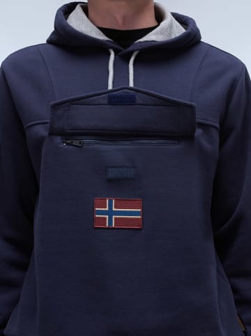 Napapijri Hoodie in Dunkelblau
