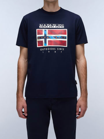 Napapijri Shirt in Dunkelblau