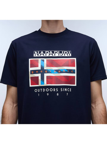 Napapijri Shirt in Dunkelblau