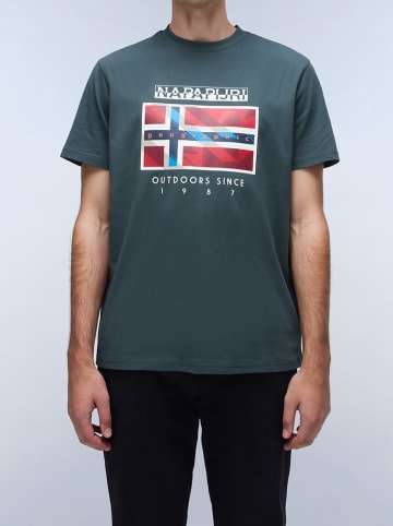 Napapijri Shirt in Grün