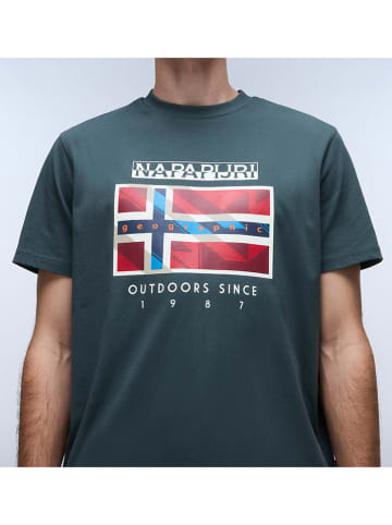 Napapijri Shirt in Grün