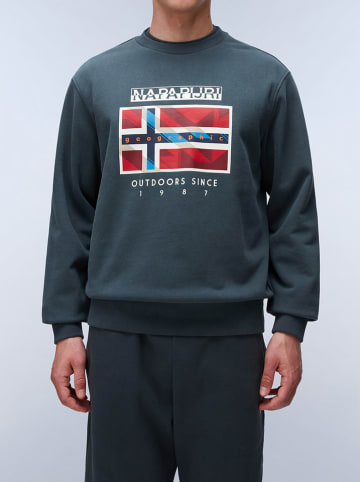 Napapijri Sweatshirt in Grün
