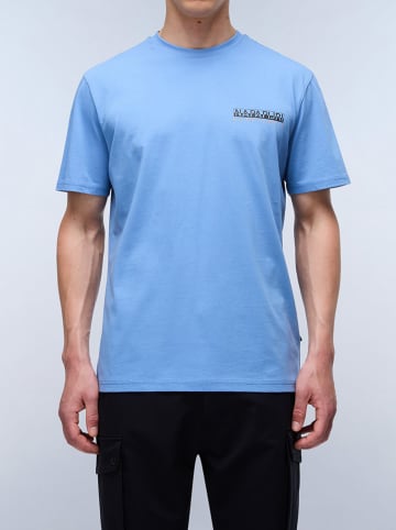 Napapijri Shirt in Hellblau