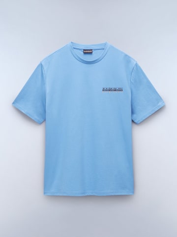 Napapijri Shirt in Hellblau
