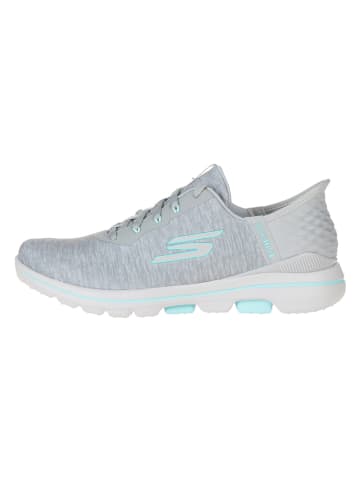 Skechers Sneakersy "Go Golf Walk 5" w kolorze błękitnym