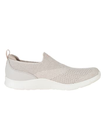 Skechers Leren instappers "Arch fit Refine" beige