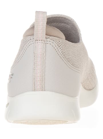 Skechers Leren instappers "Arch fit Refine" beige