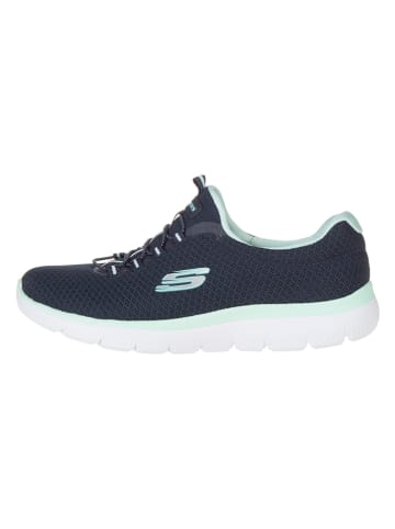Skechers Sneakersy "Summits" w kolorze granatowym