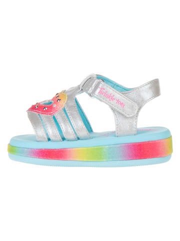 Skechers Sandalen "Sunshines" in Silber/ Bunt