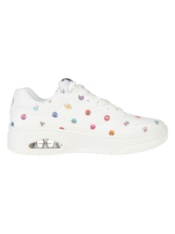Skechers Sneakers "Uno Court" in Weiß/ Bunt