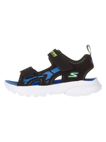 Skechers Sandały "Razor Splash Aqua Buddies" w kolorze granatowo-czarnym