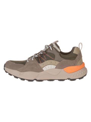 Skechers Leder-Sneakers "Bendino Dormer" in Taupe